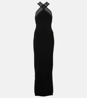 Alaia Vienne halterneck gown