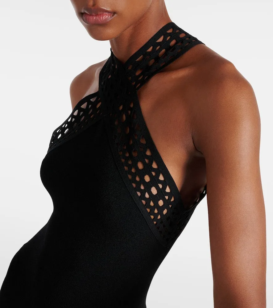 Alaia Vienne halterneck gown