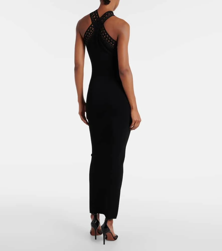 Alaia Vienne halterneck gown