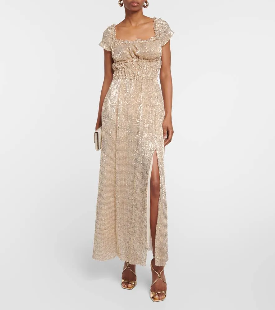 Altuzarra Embellished silk gown