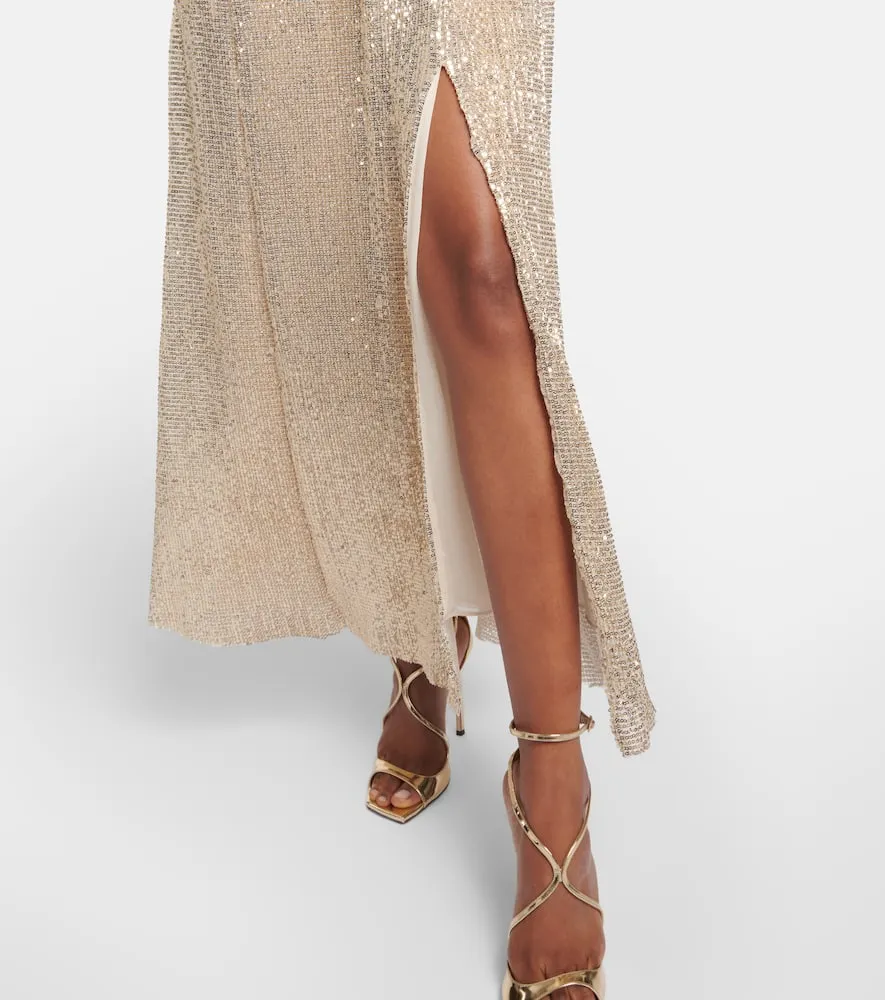 Altuzarra Embellished silk gown