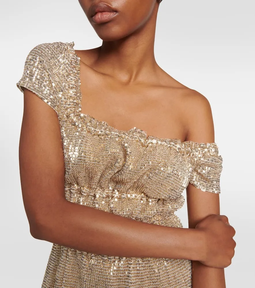 Altuzarra Embellished silk gown