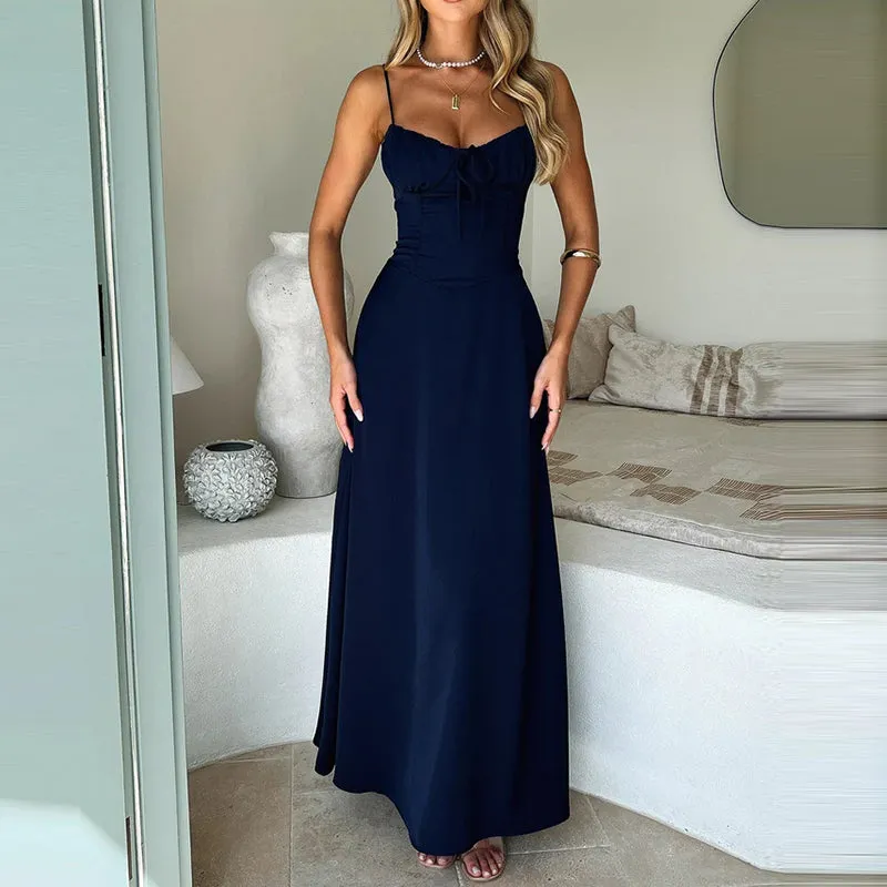 Amozae-Christmas Outfits New Year's Eve Dress Night Out Club Dresses cute winter outfits Zunaira A-Line Maxi Dress