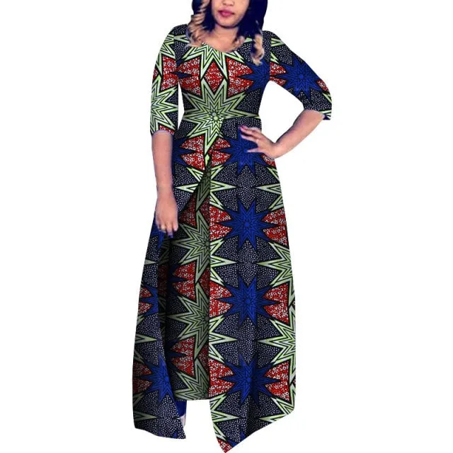 Ankara Danshiki Bodysuit Dresses