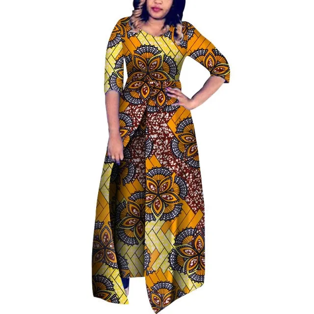 Ankara Danshiki Bodysuit Dresses