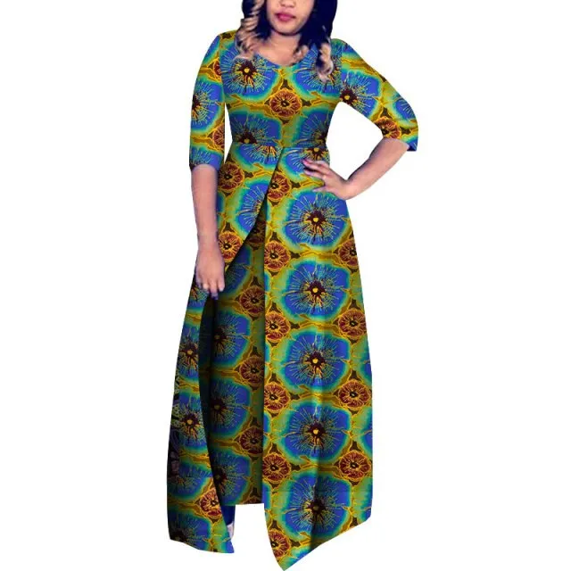 Ankara Danshiki Bodysuit Dresses