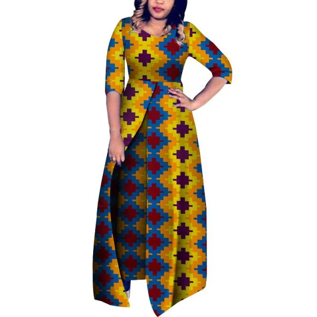 Ankara Danshiki Bodysuit Dresses