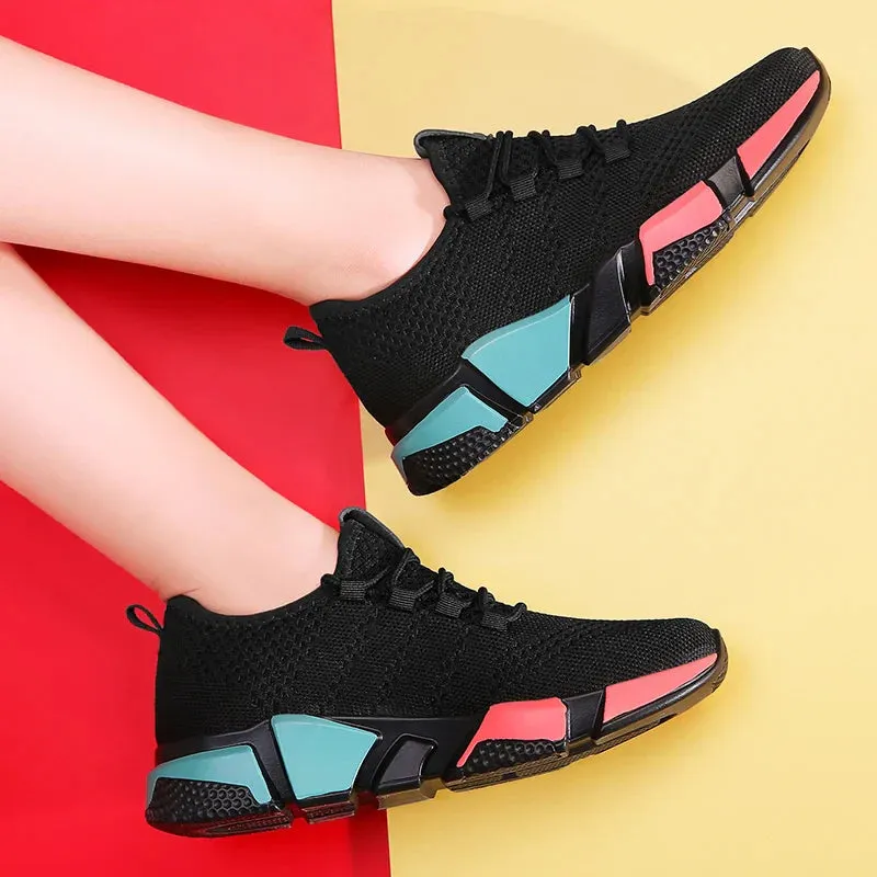 Autri Sneakers | Casual schwarze Sneakers für Damen