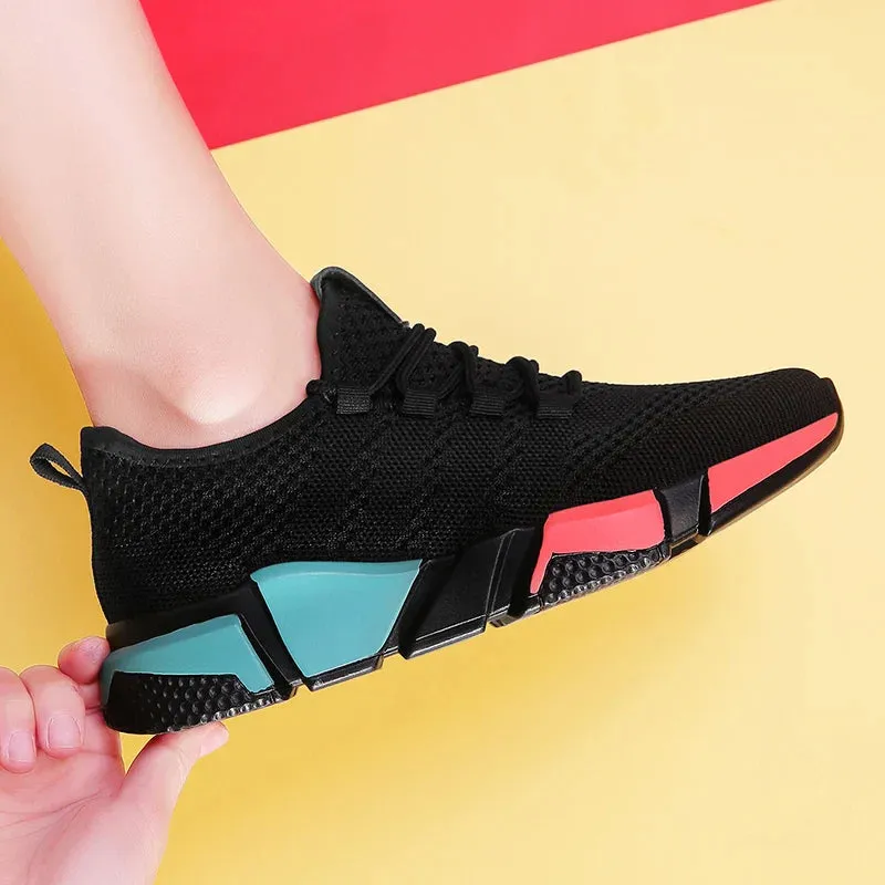 Autri Sneakers | Casual schwarze Sneakers für Damen