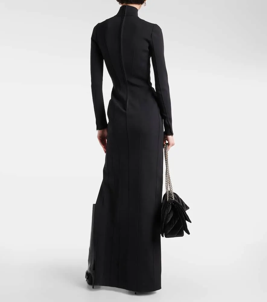 Balenciaga Mockneck gown