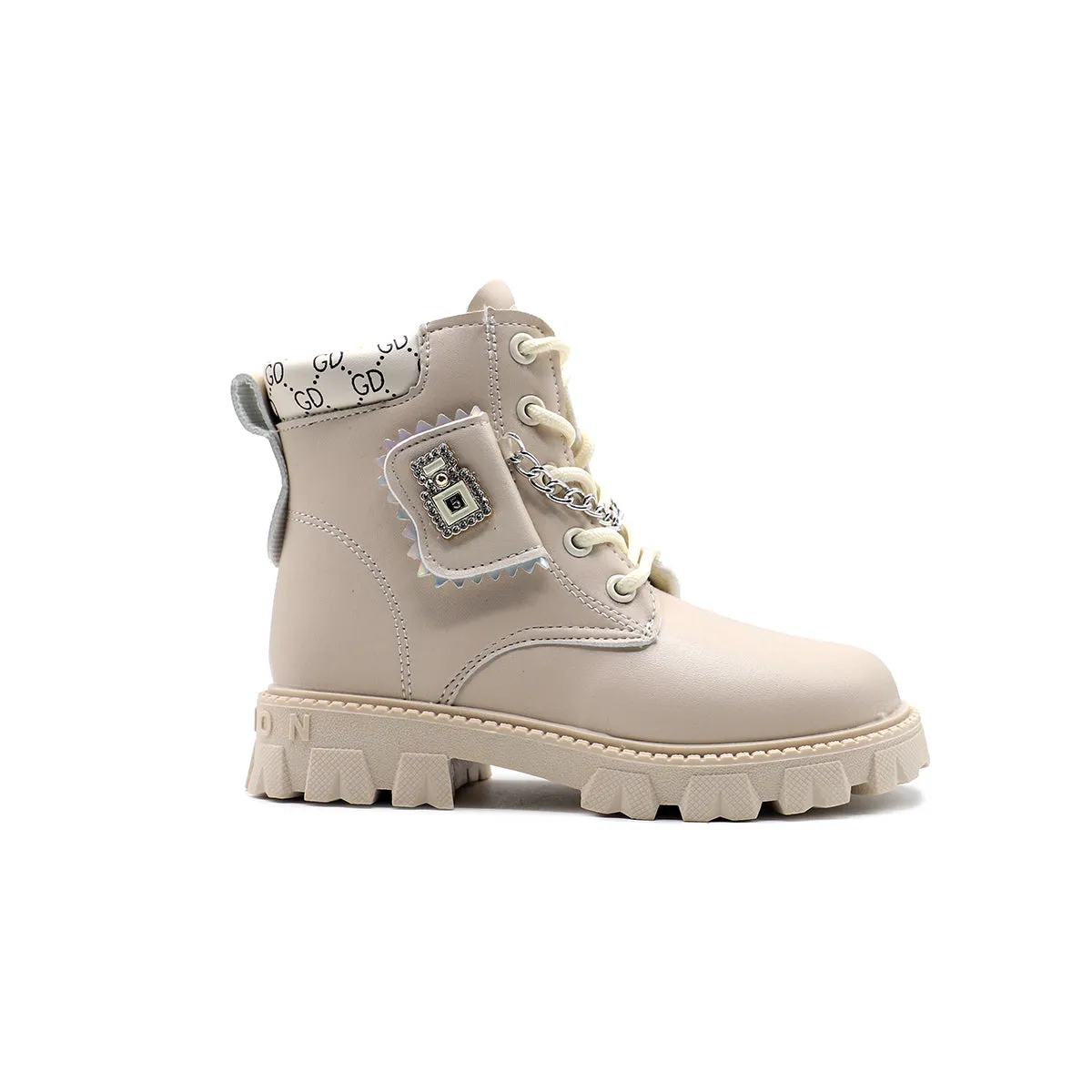 Beige Casual Boots G70075