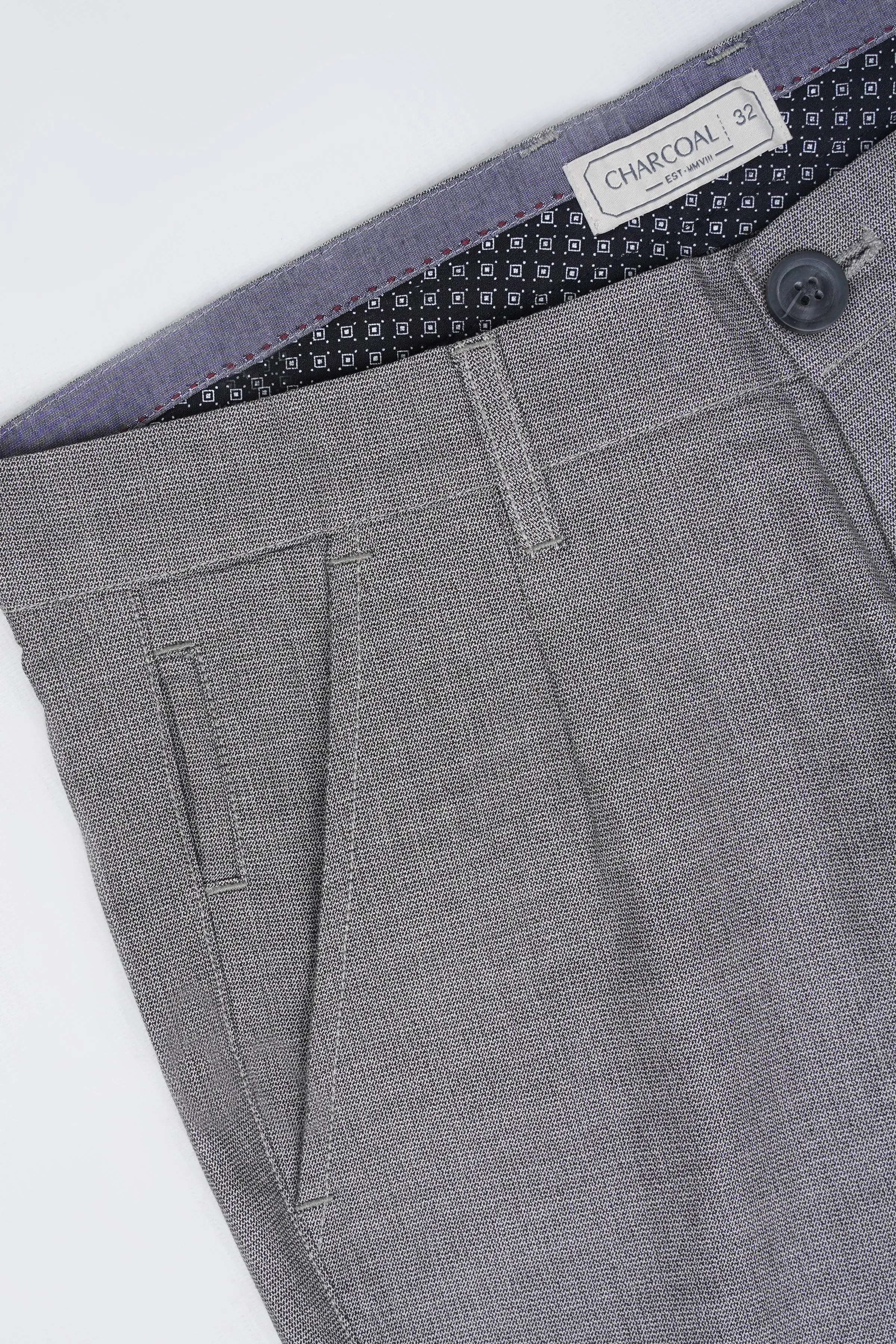 CASUAL PANT GREY BLACK