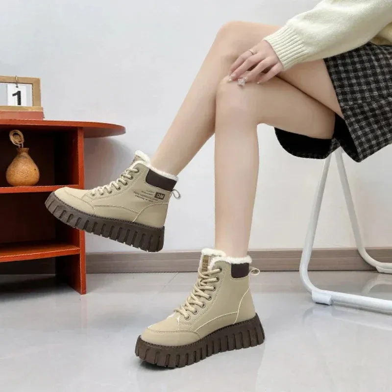 Casual Platform Boots Casual  Shoes