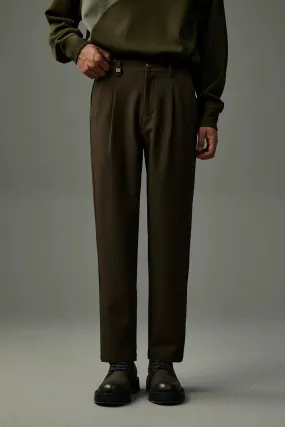Casual Pleated Pants
