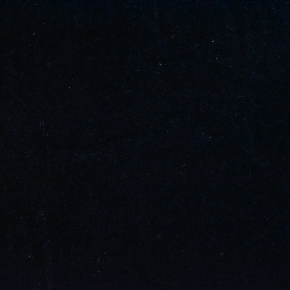 Dark Blue Solid Rayon Poly Velvet Woven Fabric