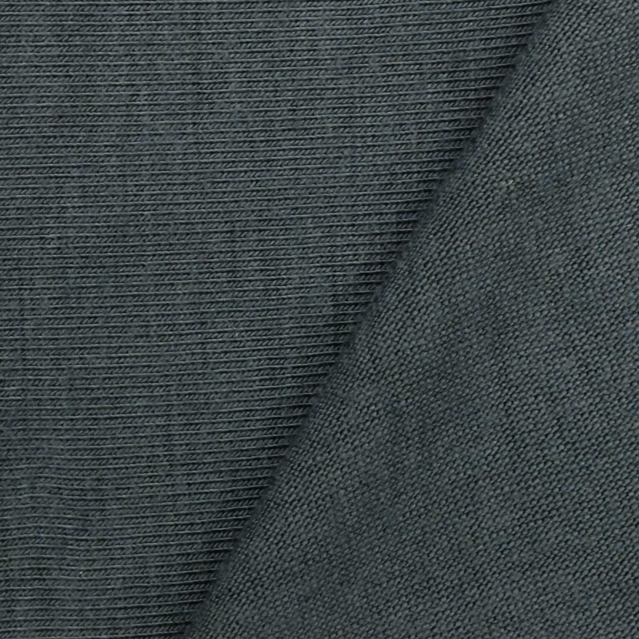 Dark Stone Gray Solid Stretch Jersey Knit Fabric
