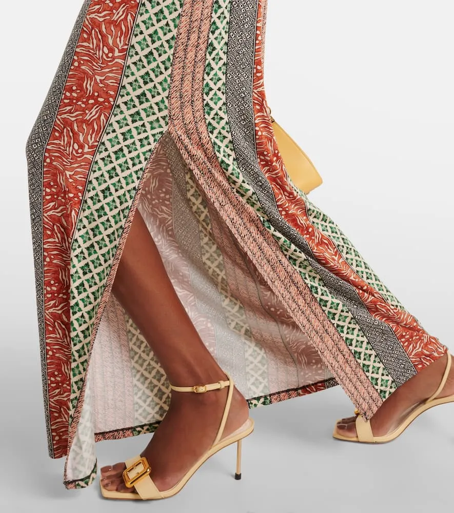 Diane von Furstenberg Annabelle printed jersey maxi dress