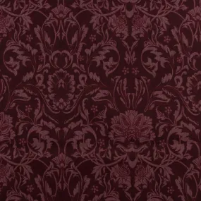 Digital Printed Poly/viscose - PENELOPE - 006 - Wine
