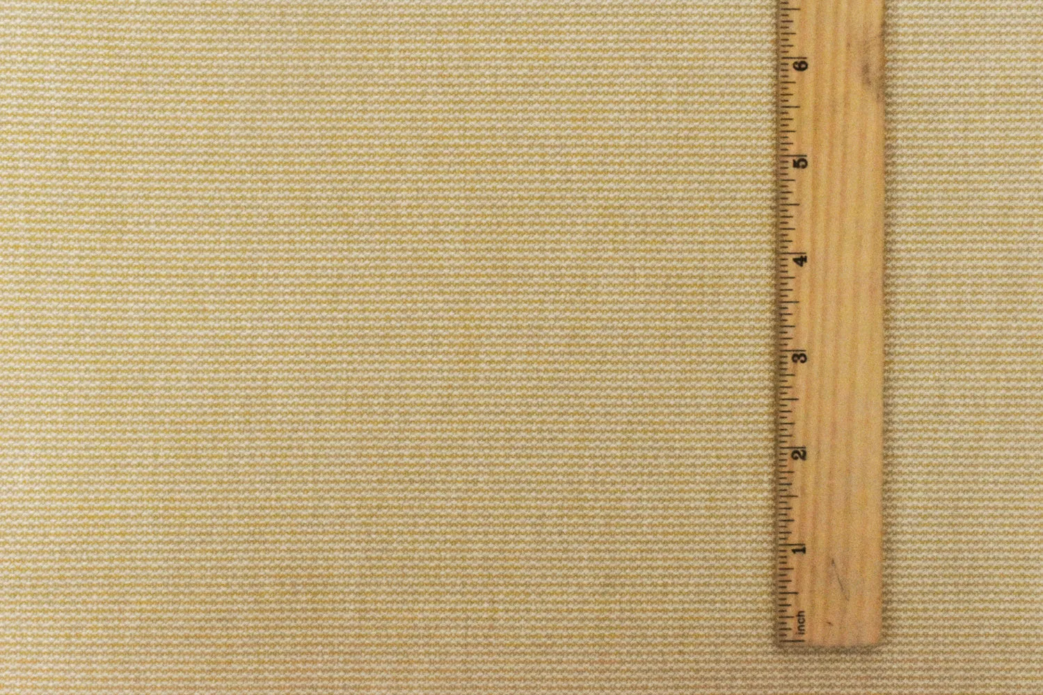 Earth Yellow-White Textured Stripe Stretch Jersey Knit Fabric