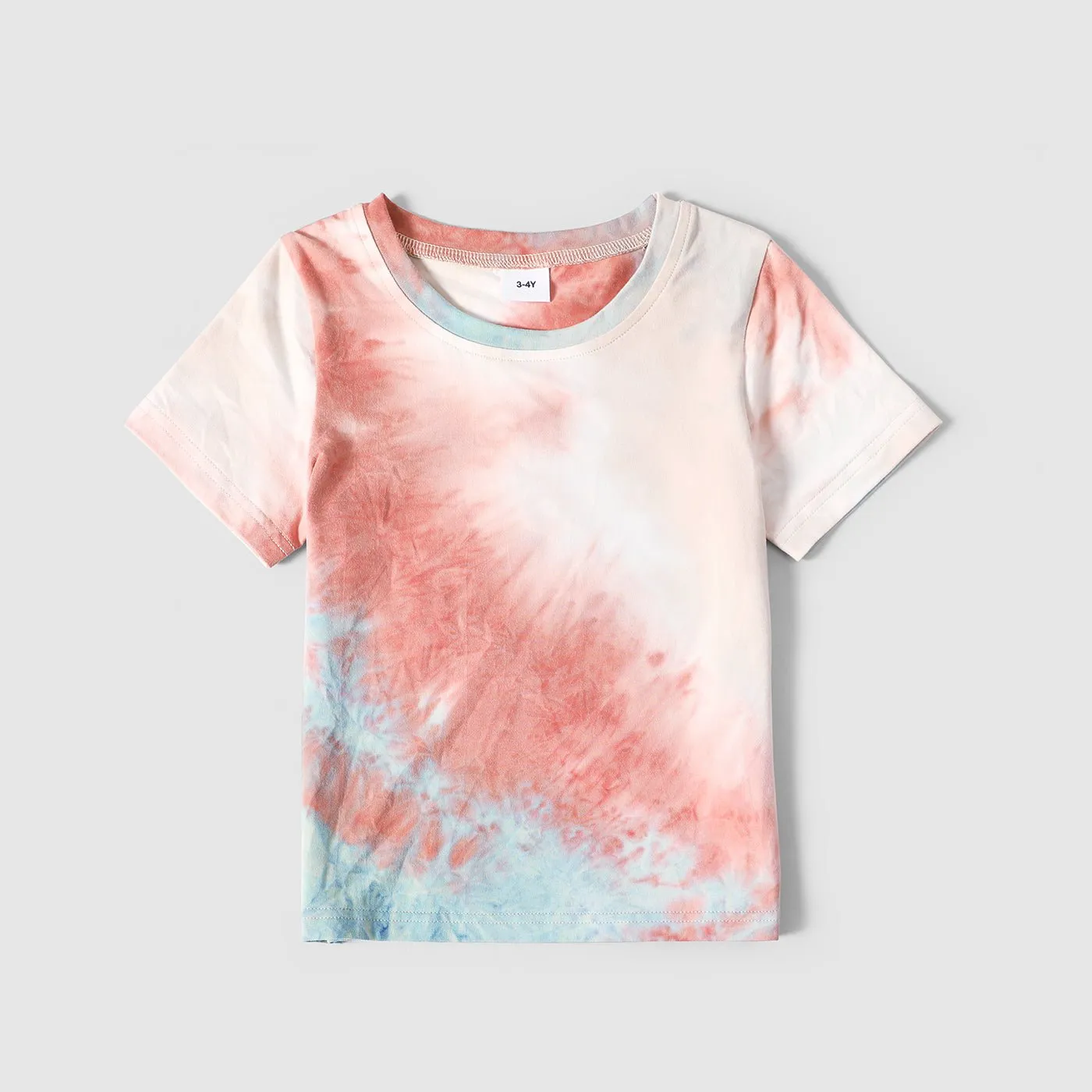 Family Matching Outfits Tie Dye Bodycon and T-shirts
