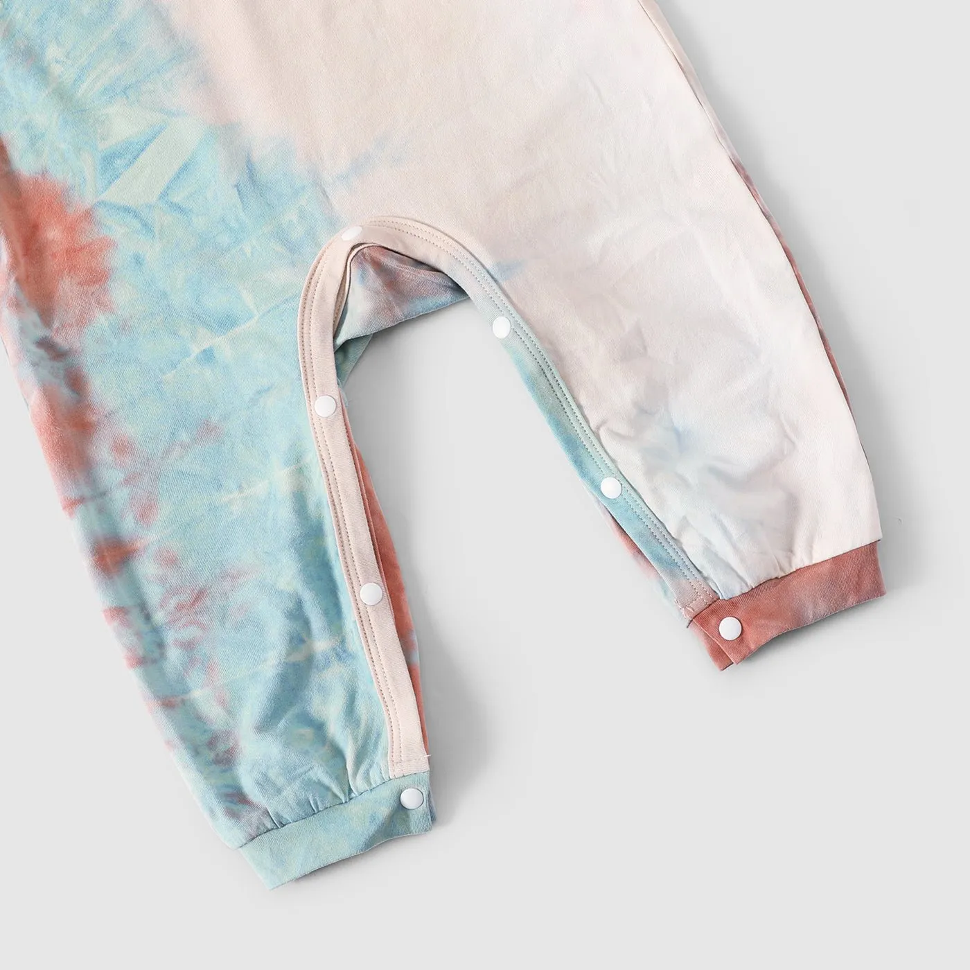 Family Matching Outfits Tie Dye Bodycon and T-shirts
