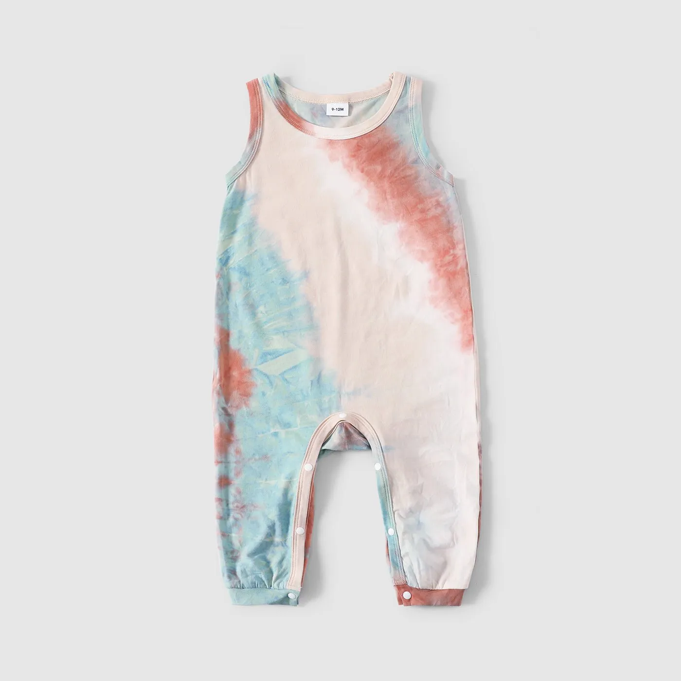 Family Matching Outfits Tie Dye Bodycon and T-shirts
