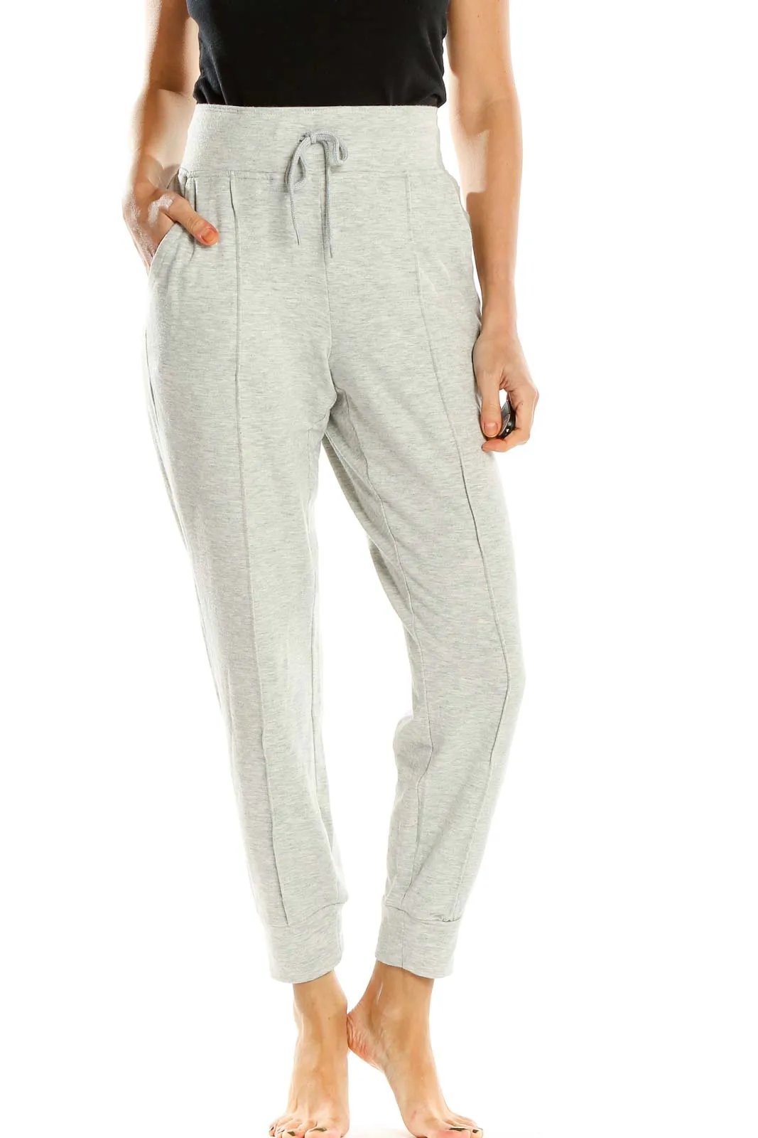 Gray Casual Sweatpants