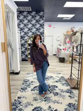 High Rise Bootcut Jean