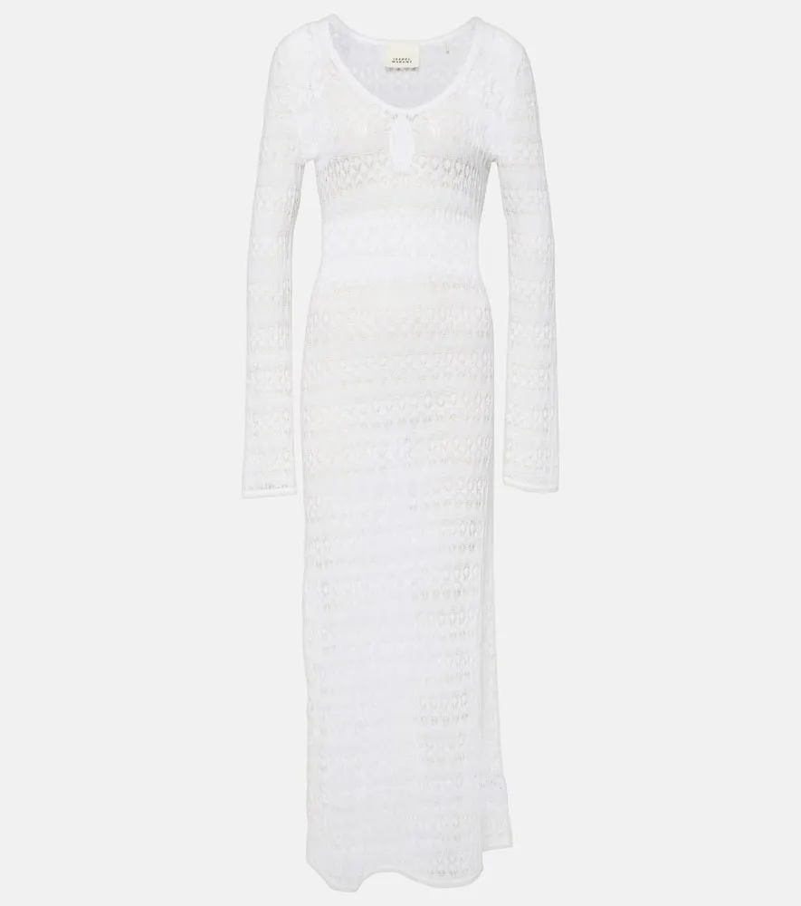 Isabel Marant Cotton-blend maxi dress