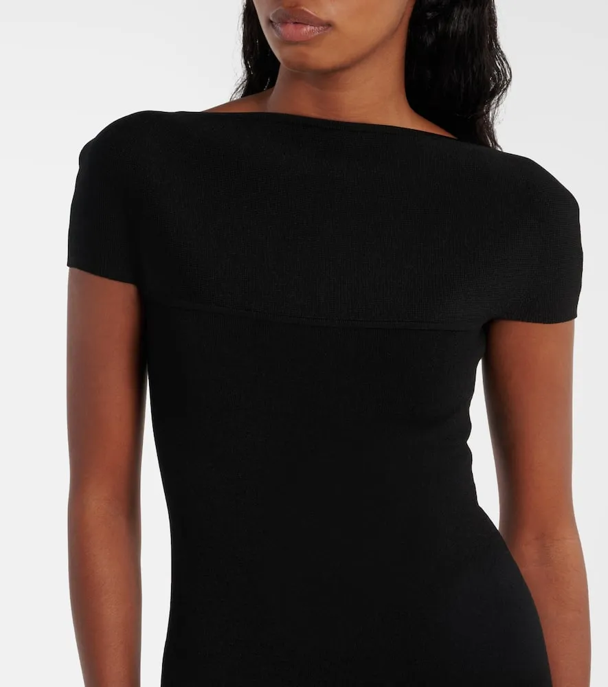 Khaite Basile jersey maxi dress
