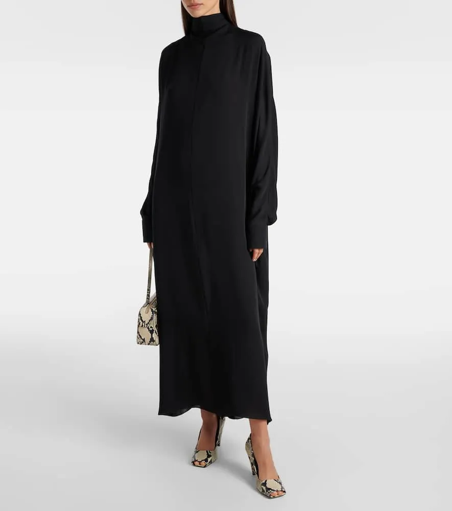 Khaite Lexi silk georgette maxi dress