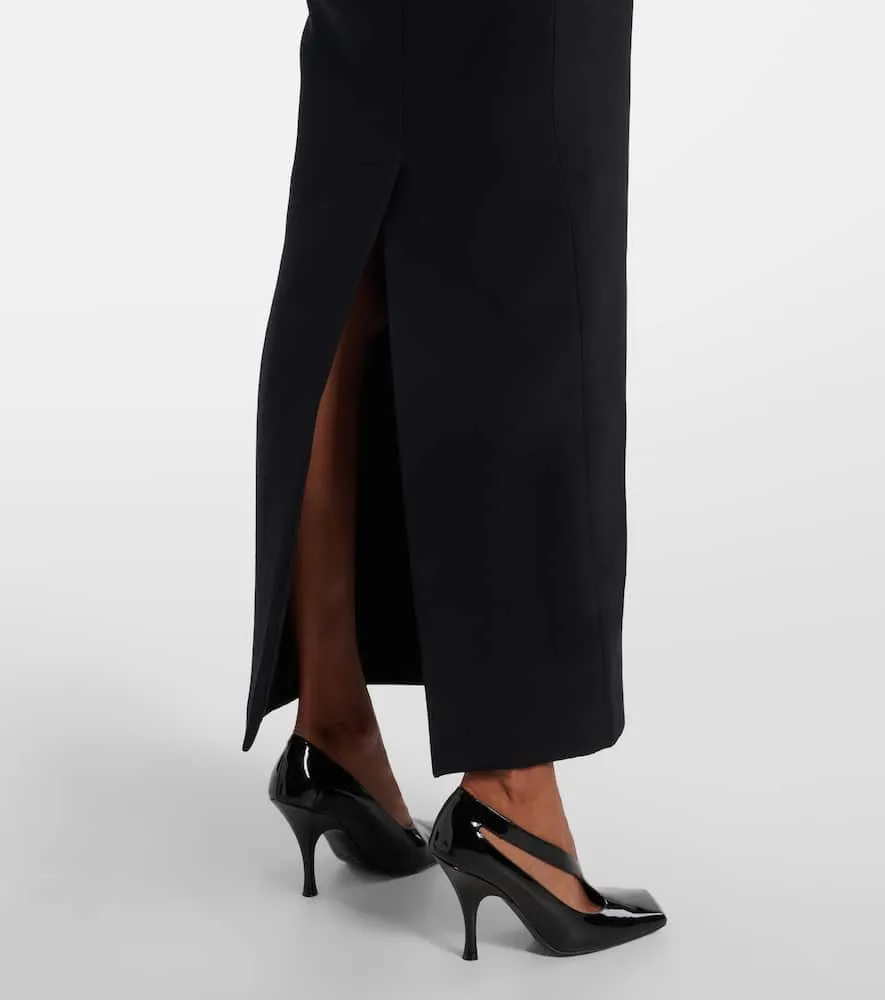 Khaite Yao strapless maxi dress