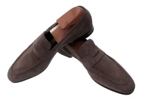 Marino Brown Suede Loafers