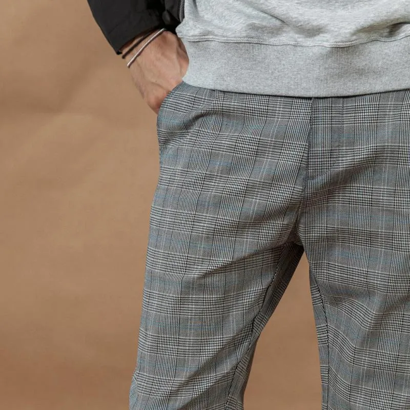 Men's Autumn/Winter Casual Plaid Pants | Plus Size
