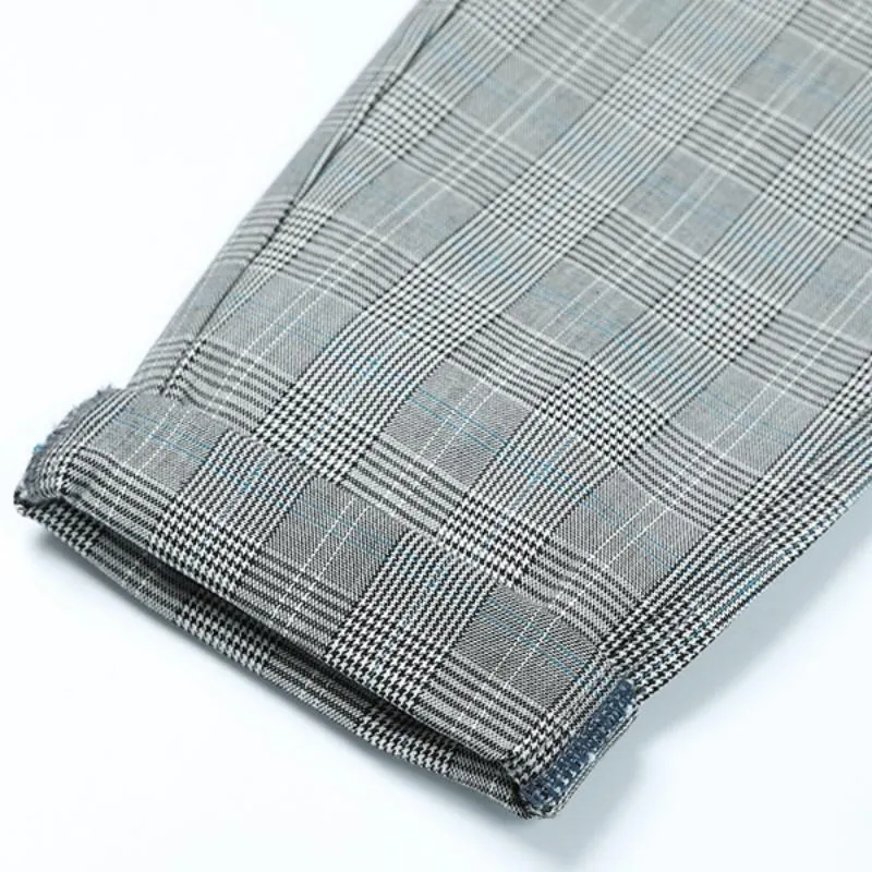 Men's Autumn/Winter Casual Plaid Pants | Plus Size