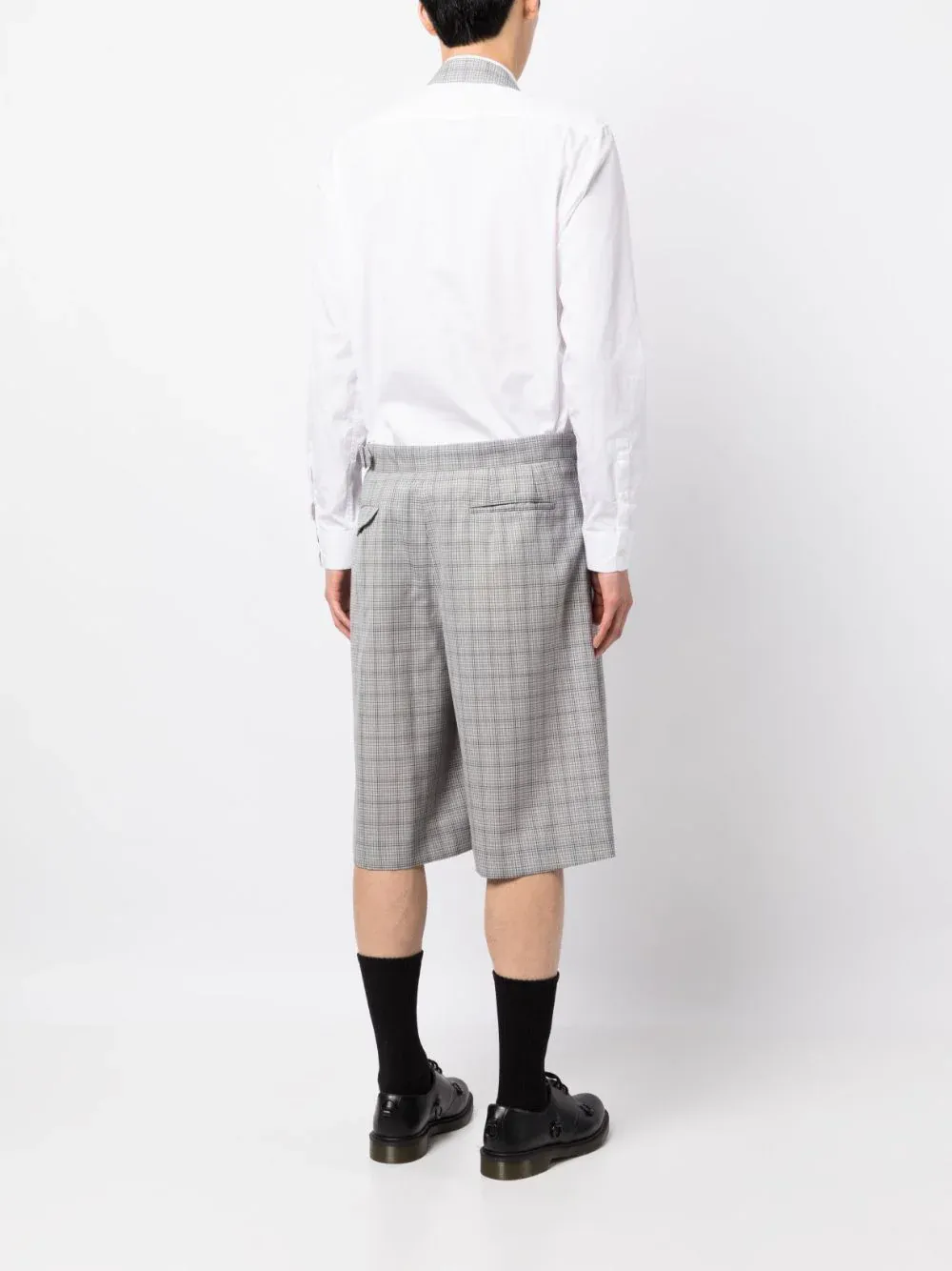 Mohair Check Jumpsuits