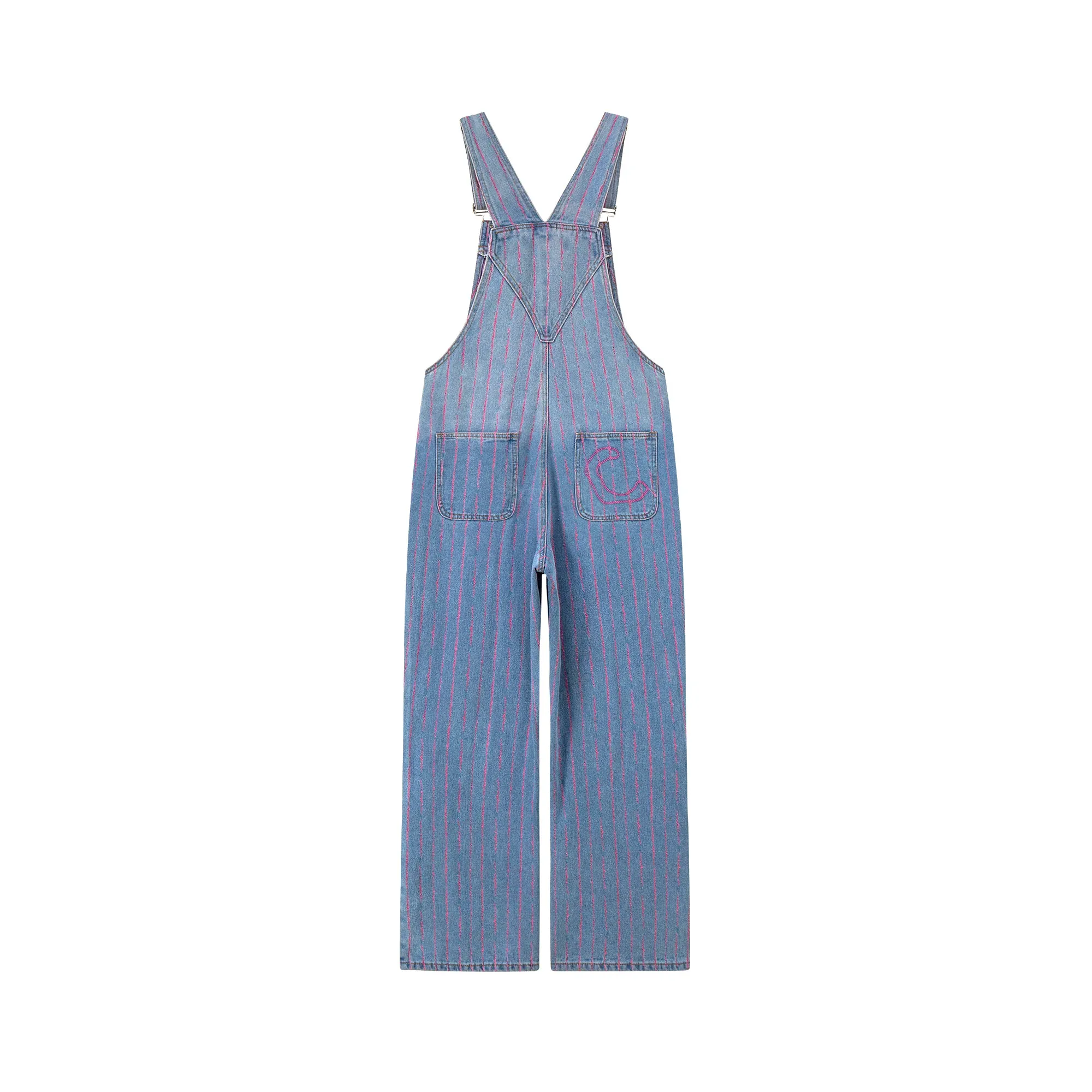 Overall Denim Jumpsuit