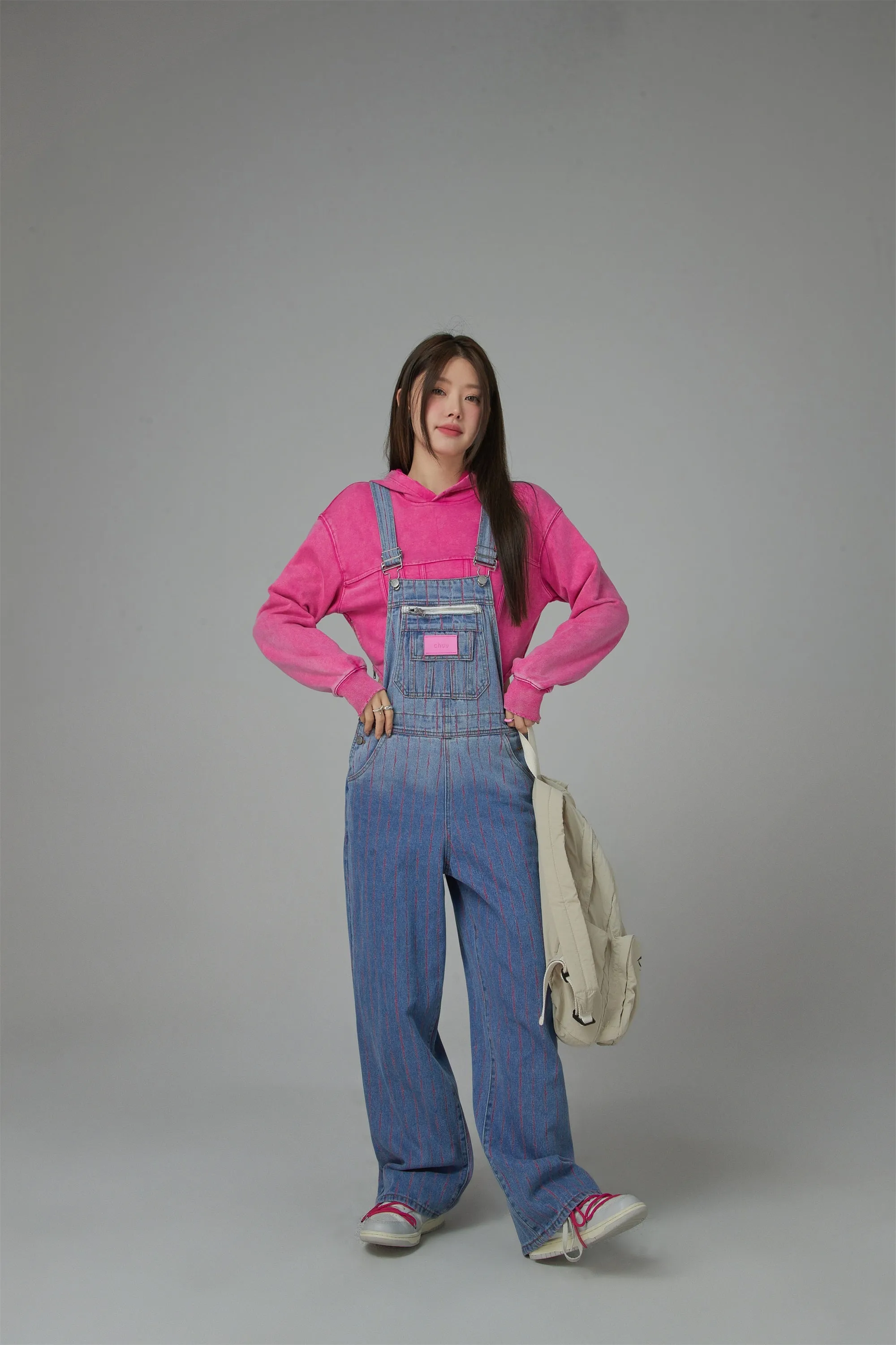 Overall Denim Jumpsuit