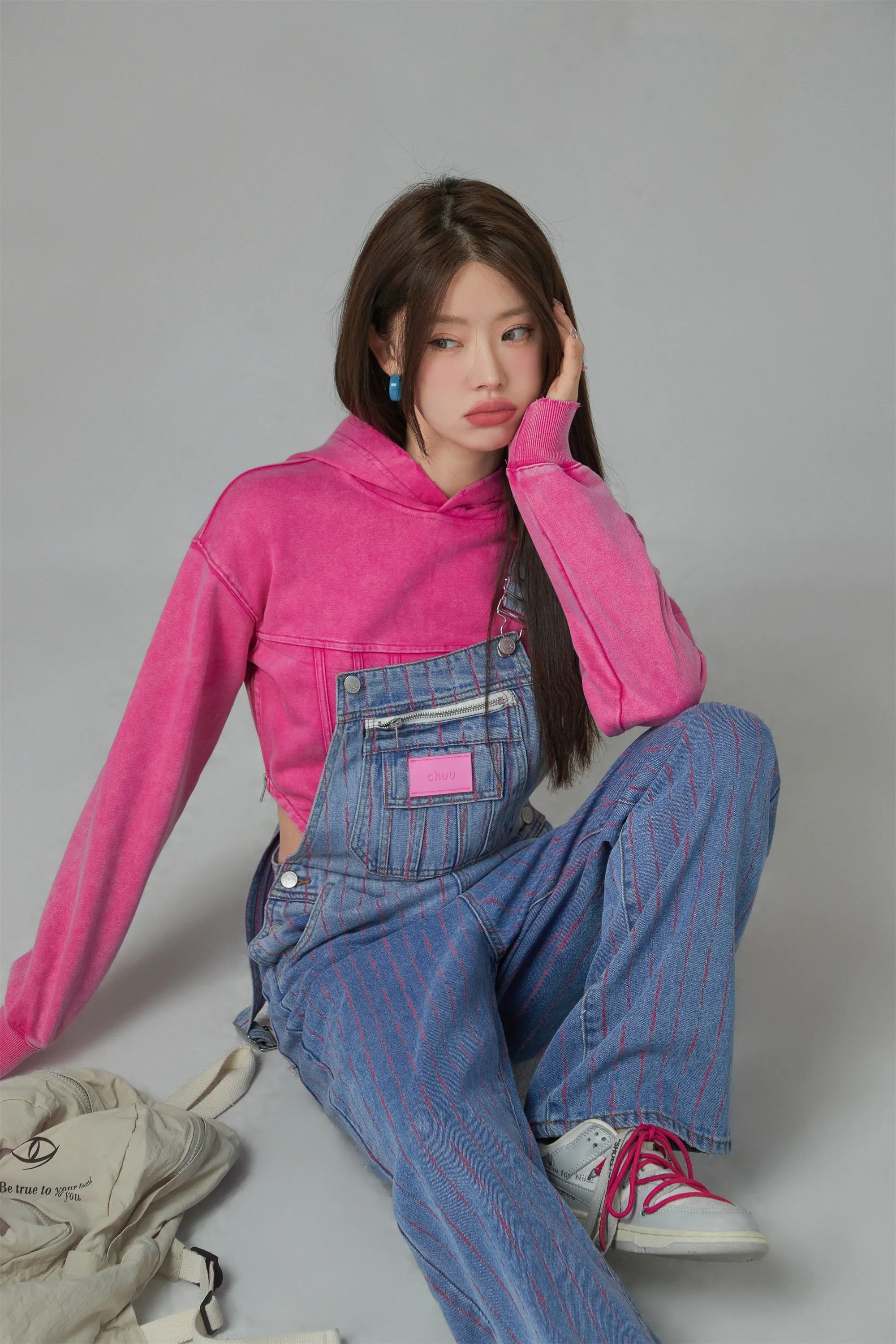 Overall Denim Jumpsuit