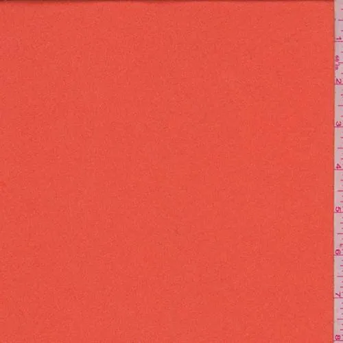 Papaya Polyester Georgette Fabric