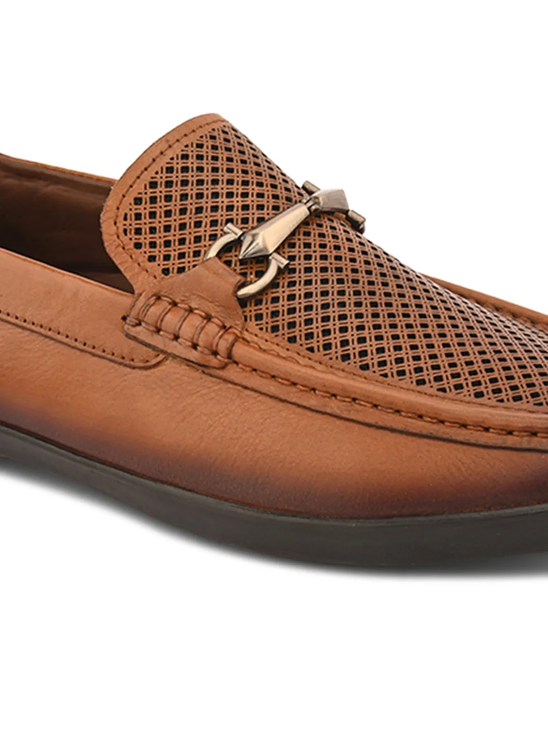 Pelle Albero Tan Leather Comfortable Loafer/Driving Boots