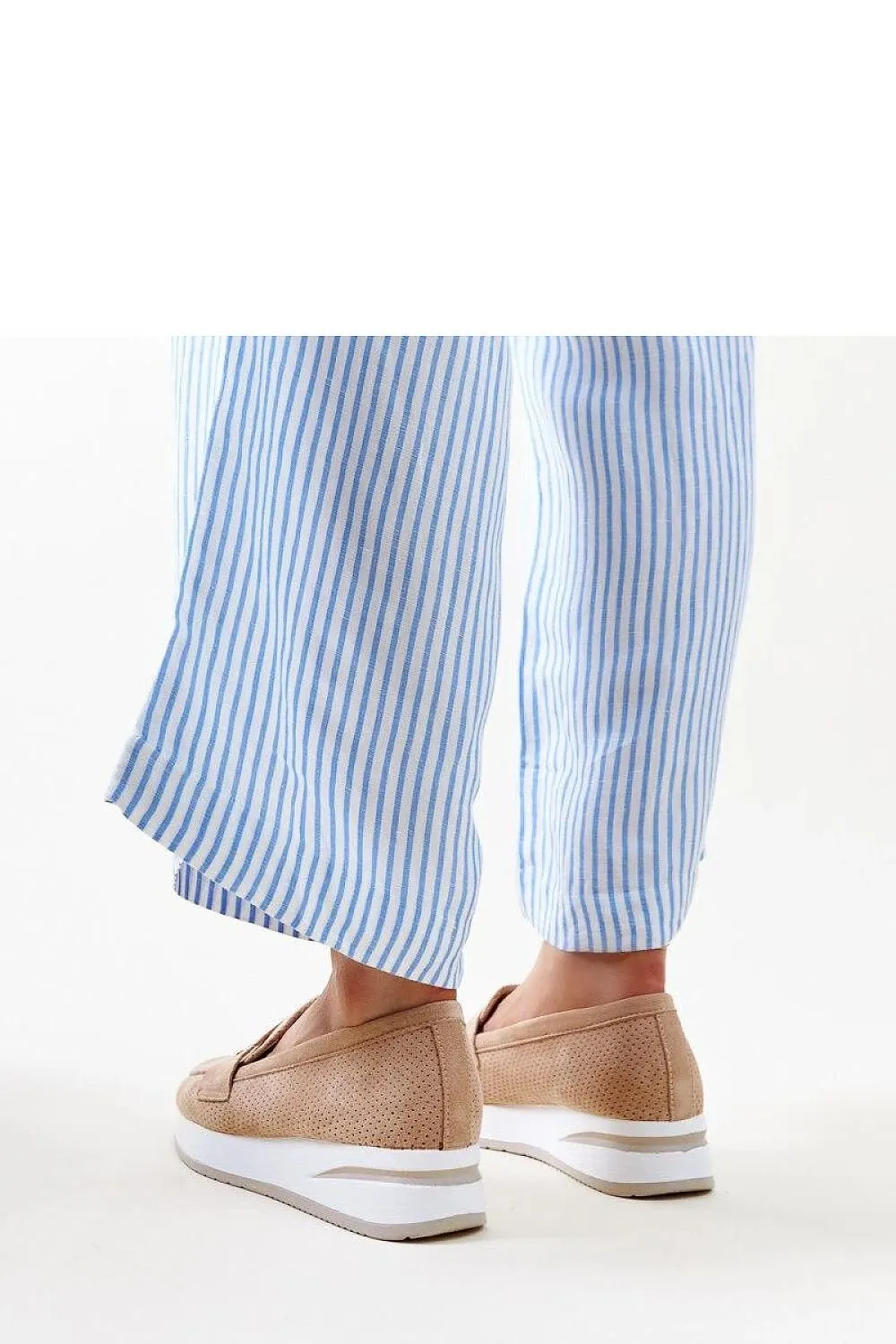 Pink high-quality rubber loafers