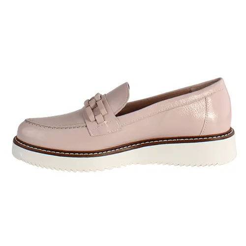 Pitillos Ladies Wedge Loafers - 5733 - Pink