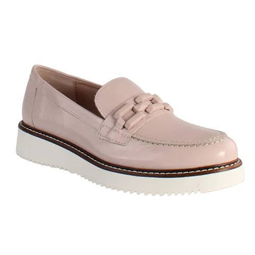 Pitillos Ladies Wedge Loafers - 5733 - Pink