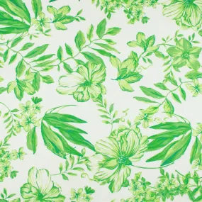 Printed Rayon & Linen - TOBAGO - 012 - Green