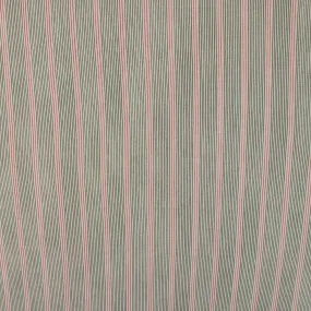 Rayon Poplin Stripe - Various Stripe - Grey / Red