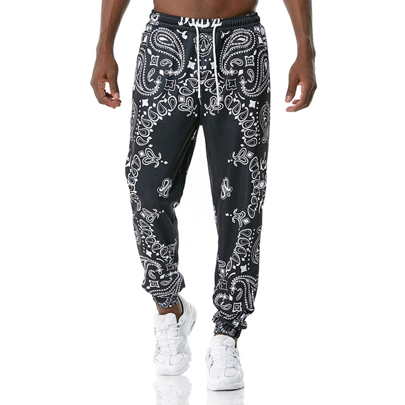 SAN Casual Elastic Baggy Breathable Pants