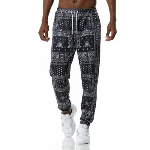 SAN Casual Elastic Baggy Breathable Pants