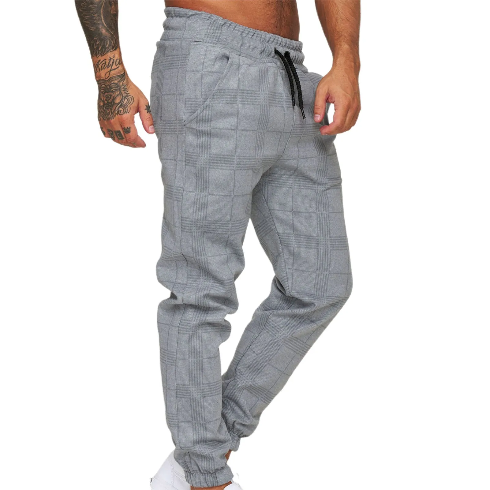 SAN Casual Elastic Baggy Breathable Pants