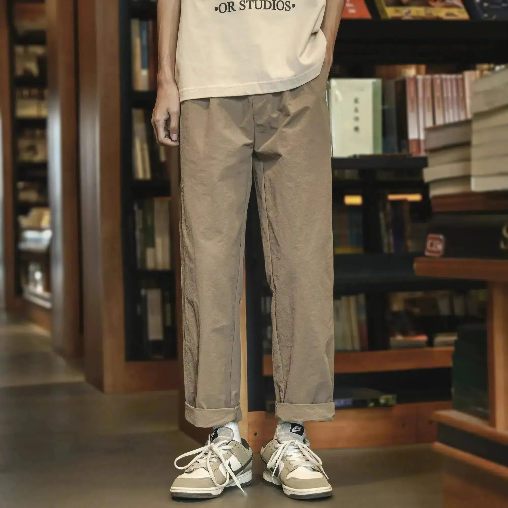 Summer Workwear Casual Pants